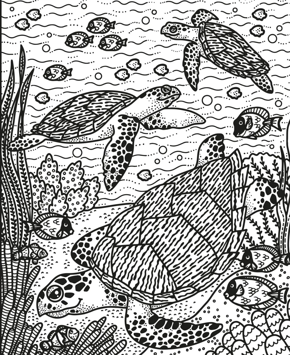 Colorea por arte de magia · Animales Salvajes