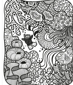 Colorea por arte de magia · Fuera agobios