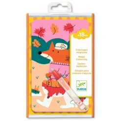 Colorear con agua 4 temporadas · DJECO