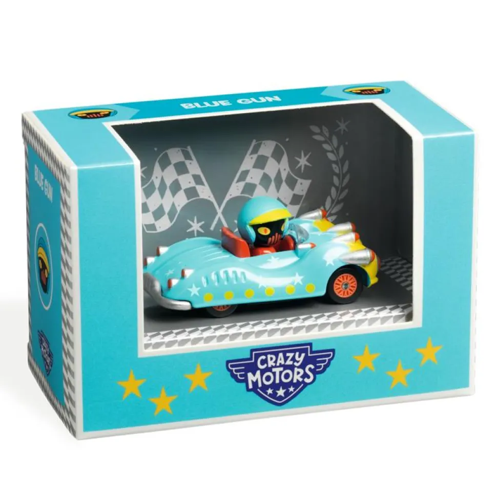 Crazy Motors Blue Gun · DJECO