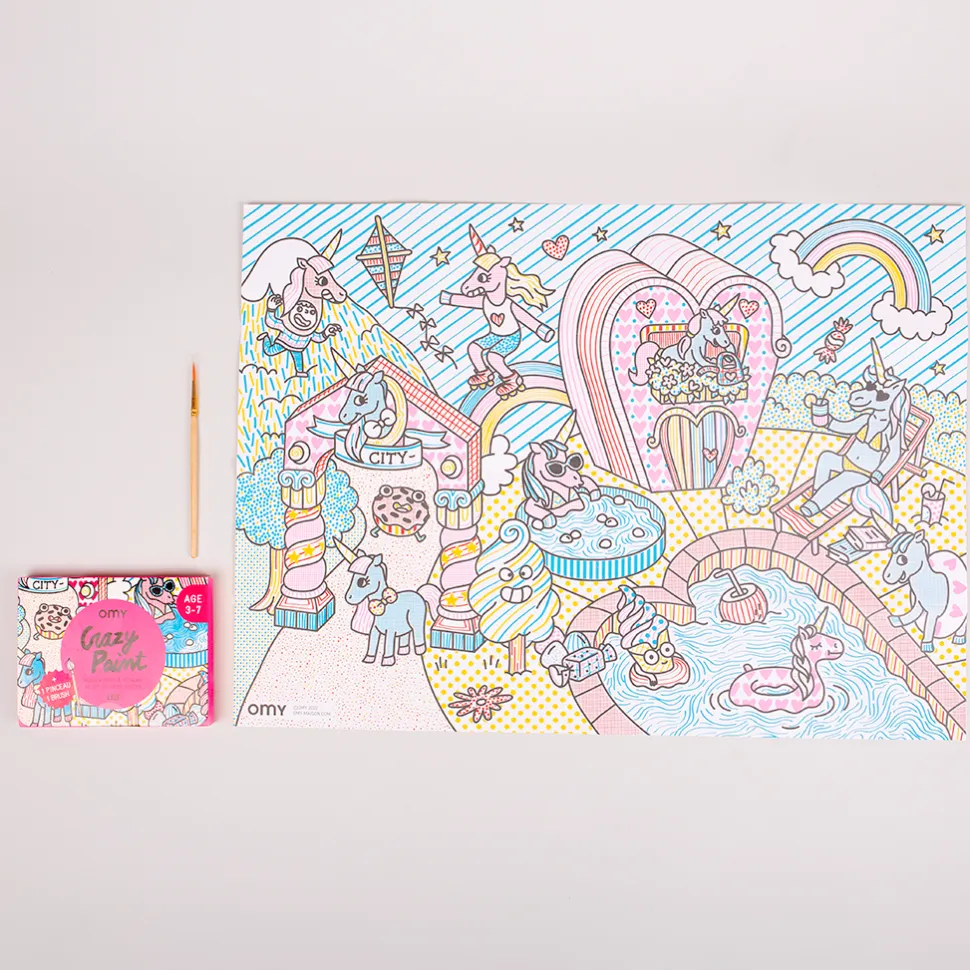 Crazy Paint Unicornio · OMY