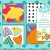Crear con pegatinas Me gustan los peces DJECO