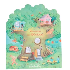 Cuaderno de pegatinas Gran Familia · Moulin Roty