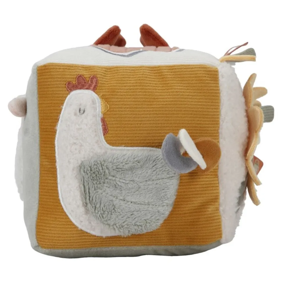 Cubo Blandito de Actividades Pequeña Granja · Little Dutch