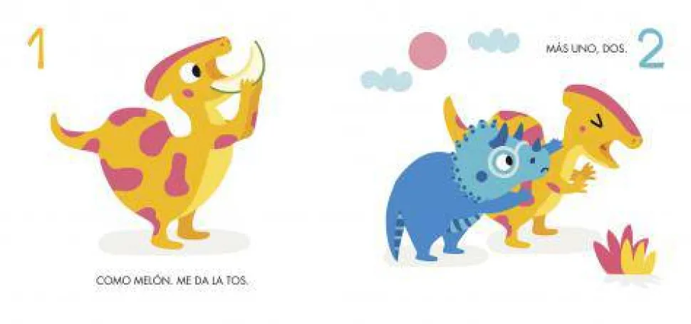 Dinosaurios del 1 al 10