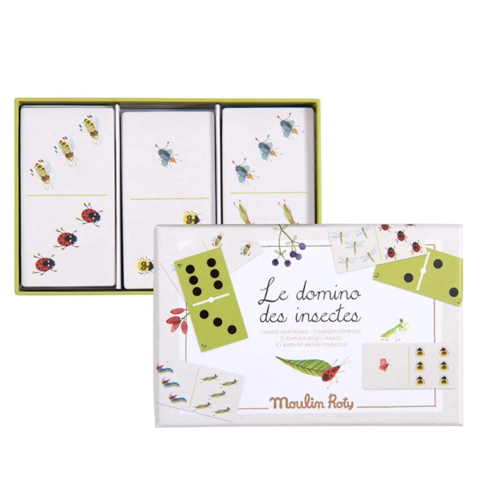 Dominó Insectos del jardín · Moulin Roty