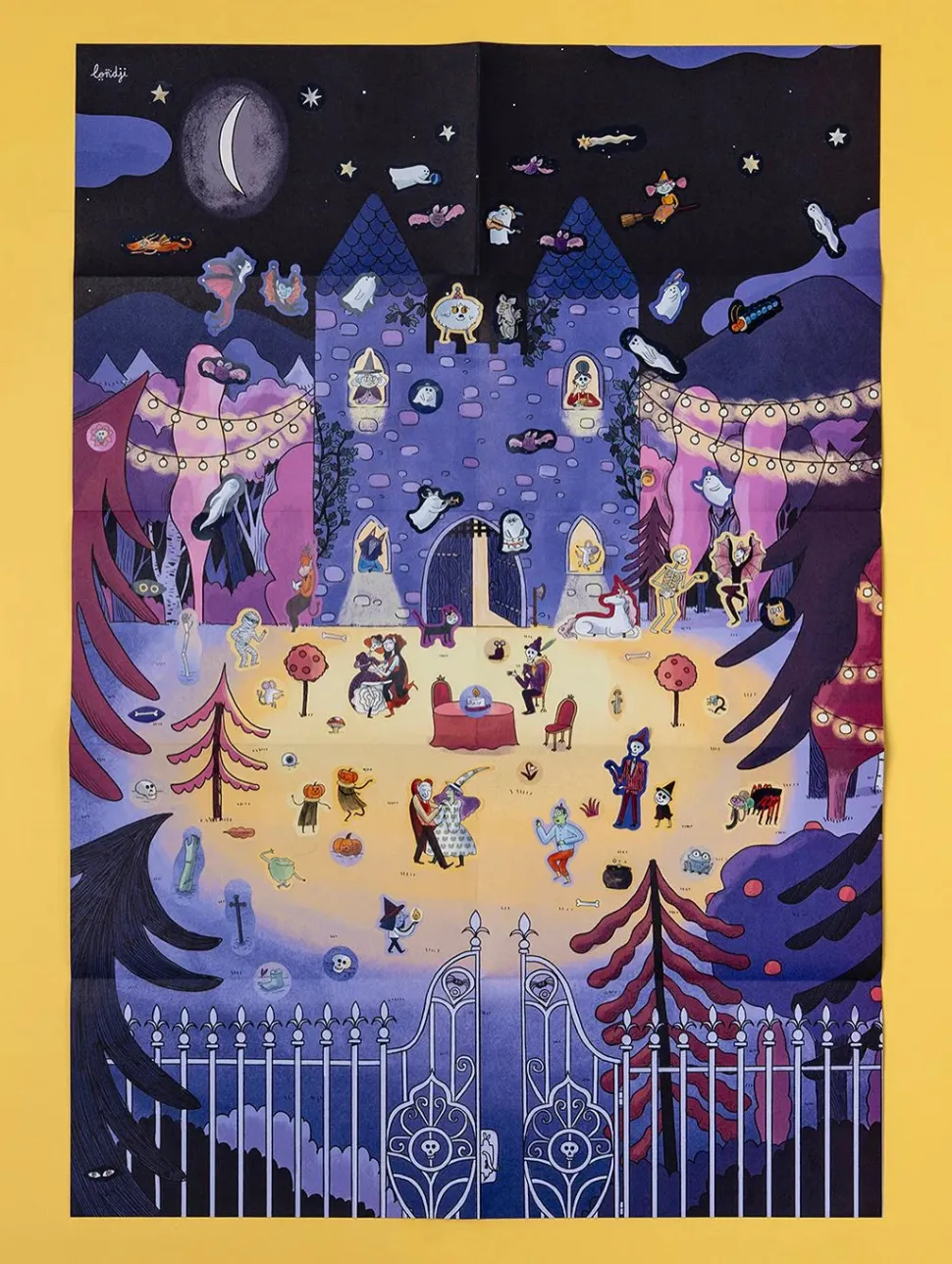 Enchanted Poster & Stickers · Londji