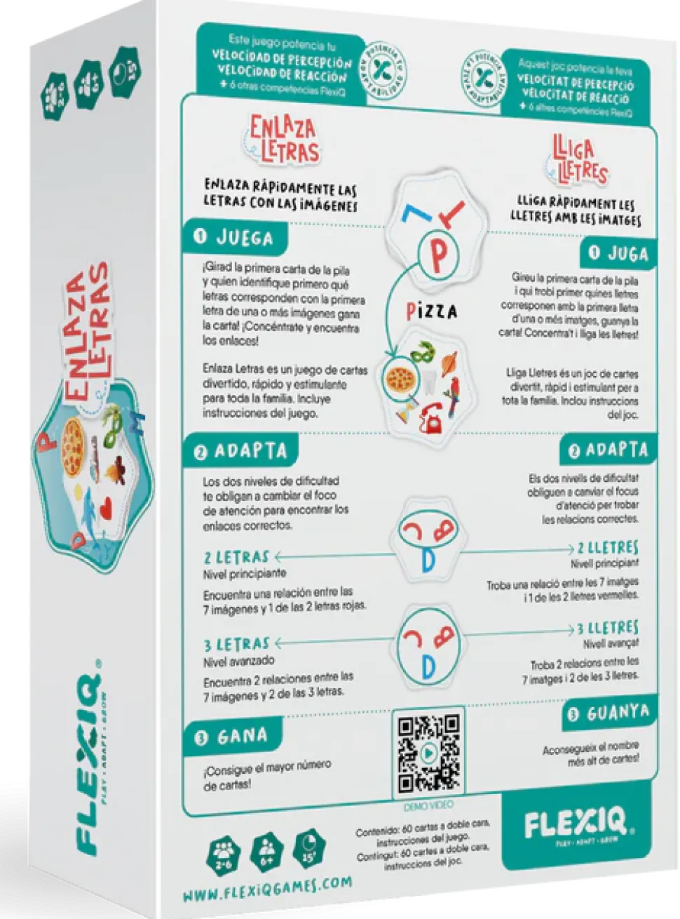 Enlaza Letras · FlexiQ