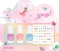 Esmalte de Uñas 3 colores + Stickers Elfo· Souza