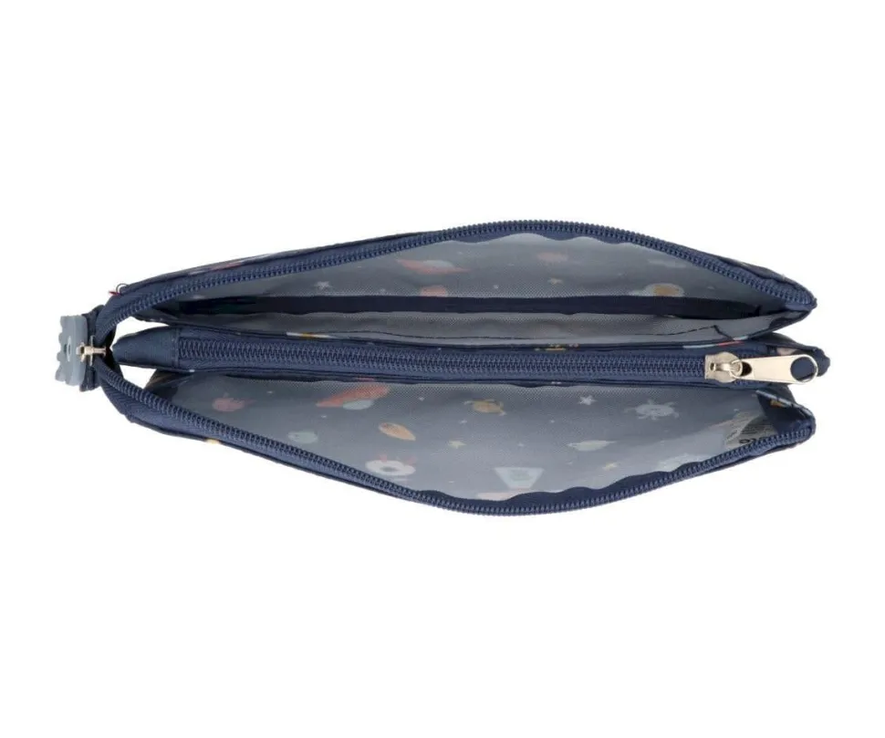 Estuche escolar 3 compartimentos The Martians