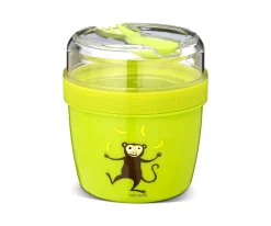 Fiambrera Snack N'ice Cup L Mono Lima · Carl Oscar