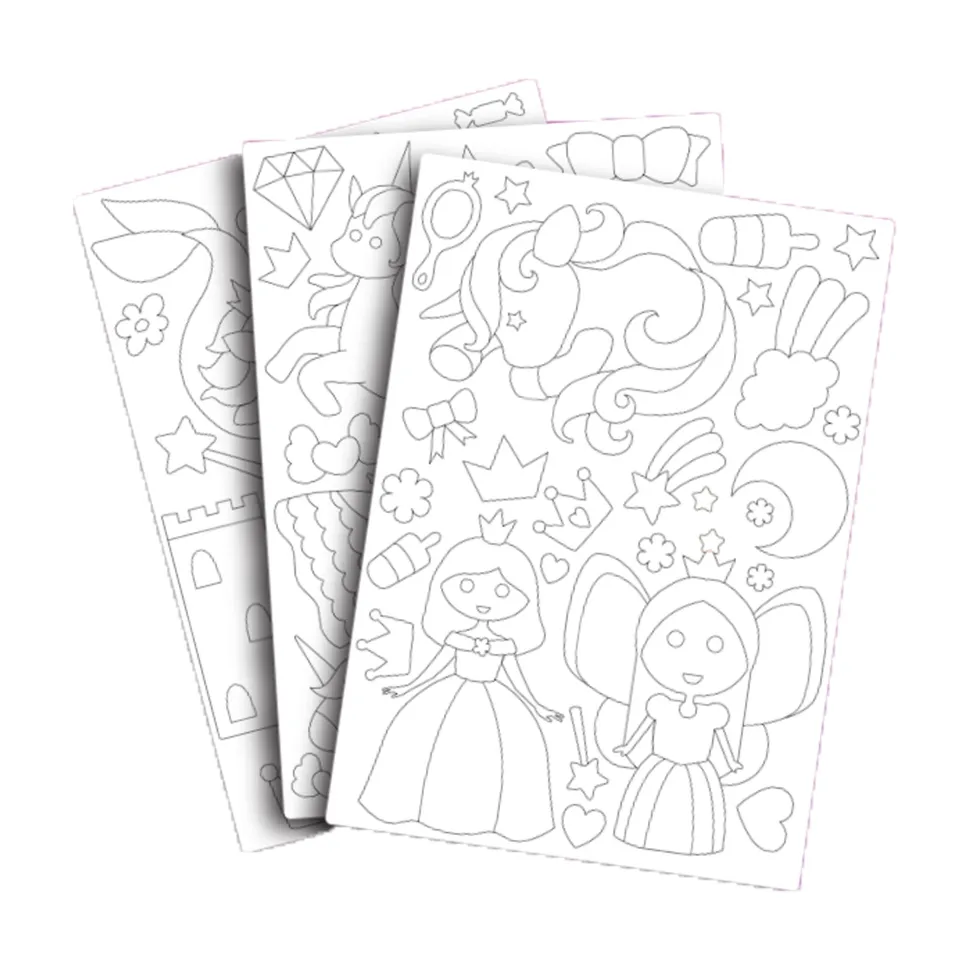 Foil Fun-Unicornios y Princesas · Skillmatics