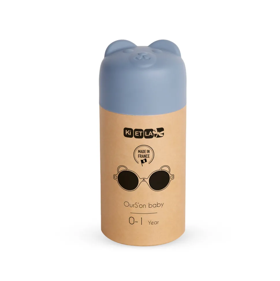 Gafas Sol Kietla Ourson Silver Blue