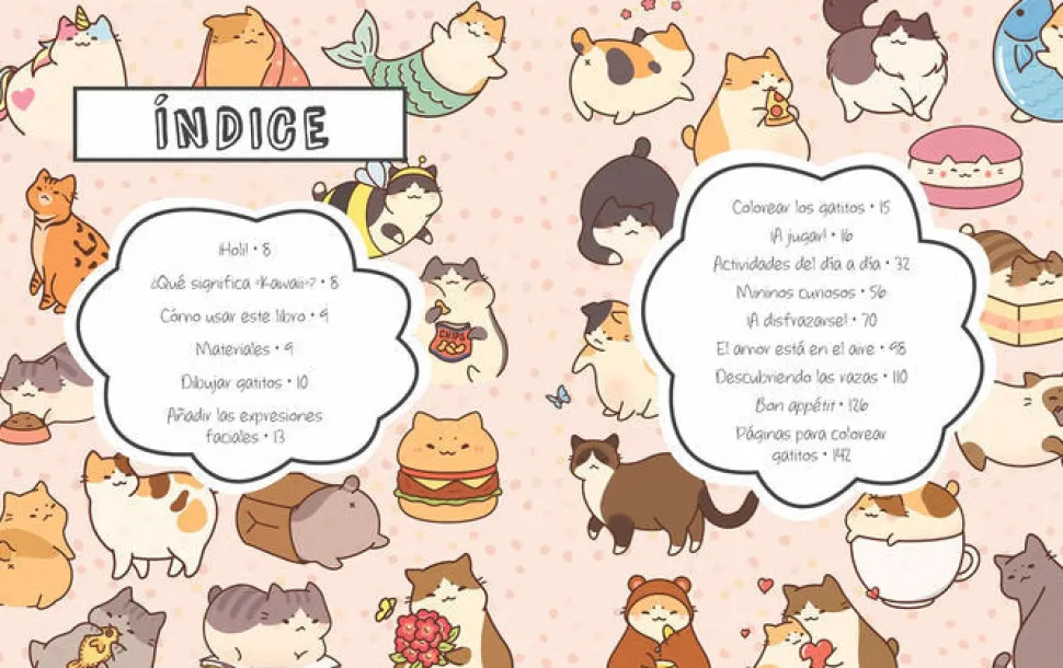 Gatitos Kawaii-Aprende a dibujar 75 gatitos