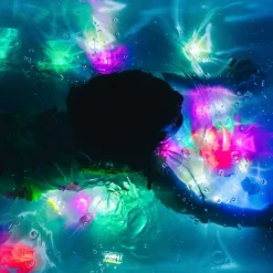 GloPals Cubos luz para el baño BLAIR Lila