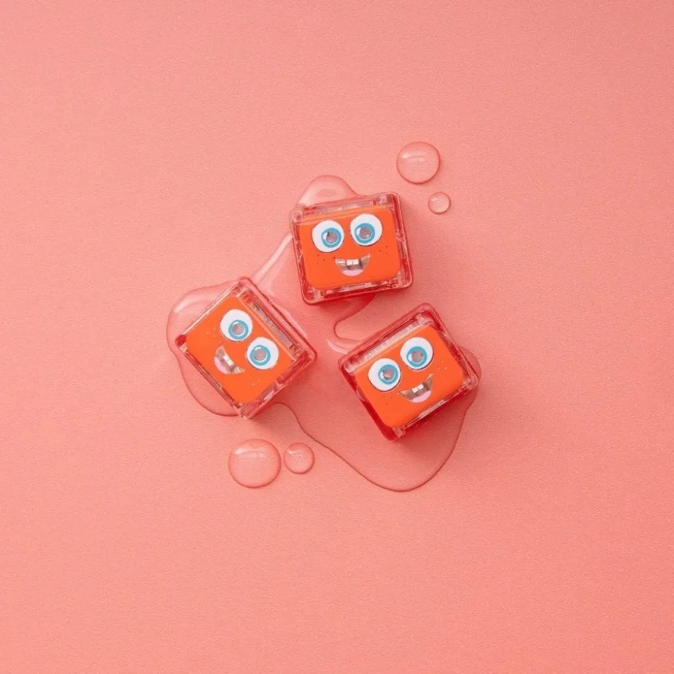 GloPals Cubos luz para el baño BLAIR Rojo