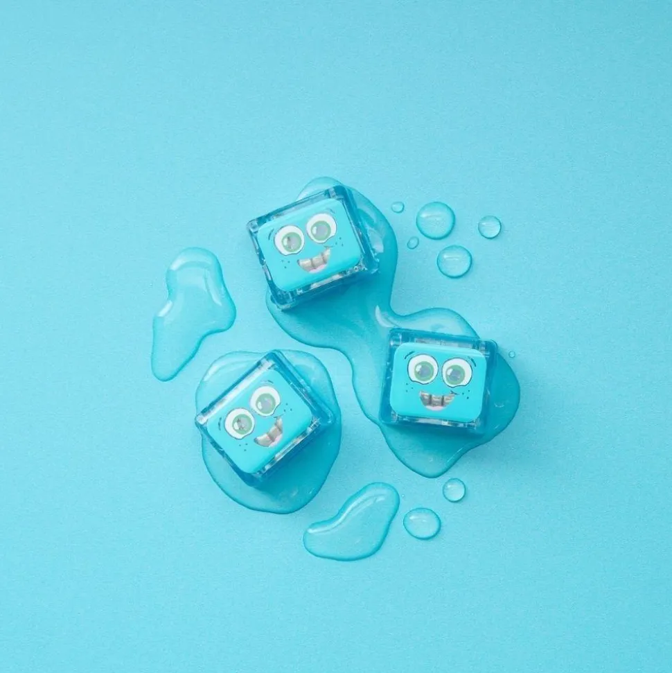 GloPals Cubos luz para el baño BLAIR Azul