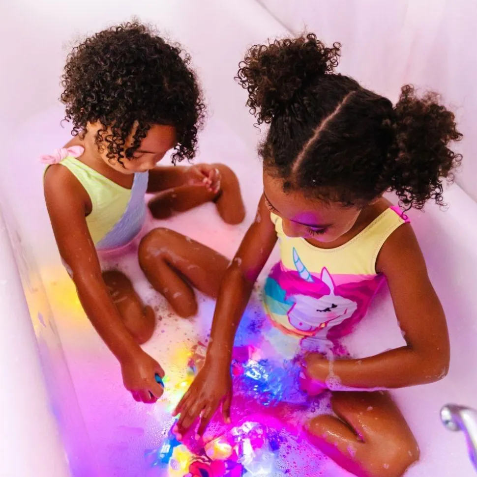GloPals Cubos luz para el baño BLAIR Amarillo
