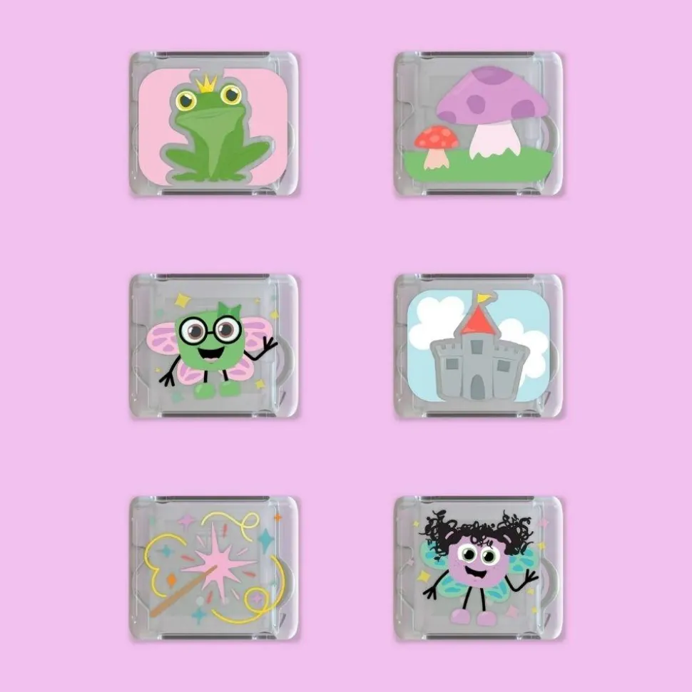 GloPals Set regalo 6 cubos de luz Hadas