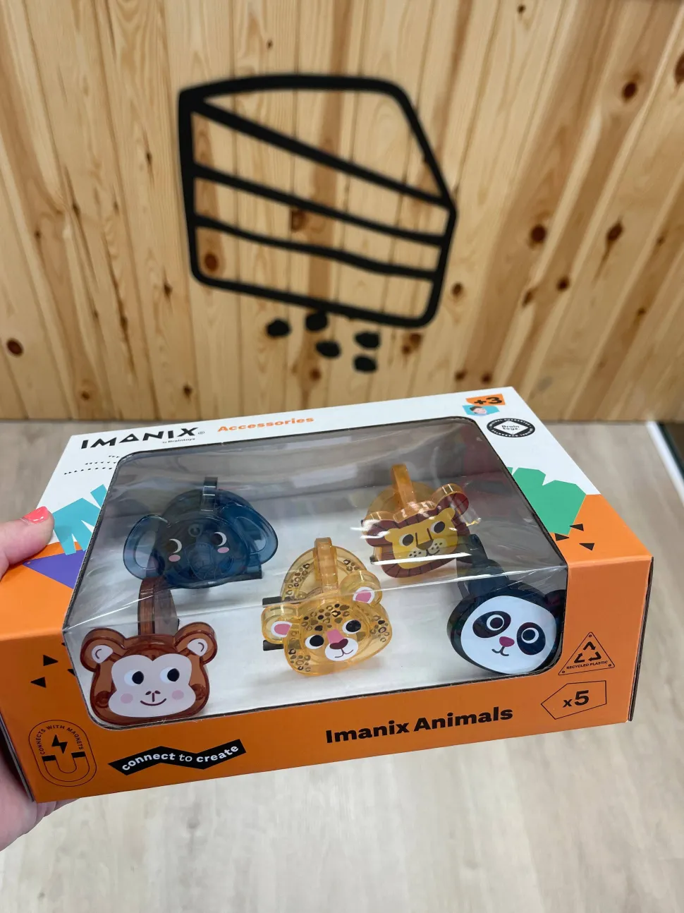 Imanimals Wild Savannah 5 piezas · Braintoys