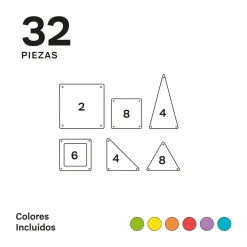 Imanix 32 piezas · Braintoys