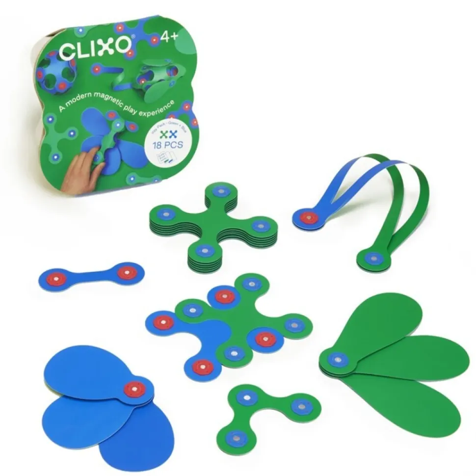 Itsy Pack Verde/Azul · Clixo