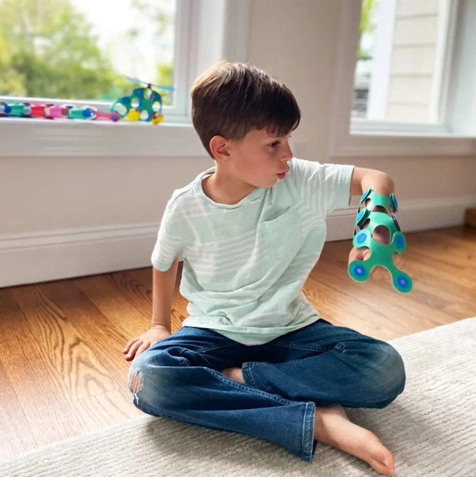 Itsy Pack Verde/Azul · Clixo