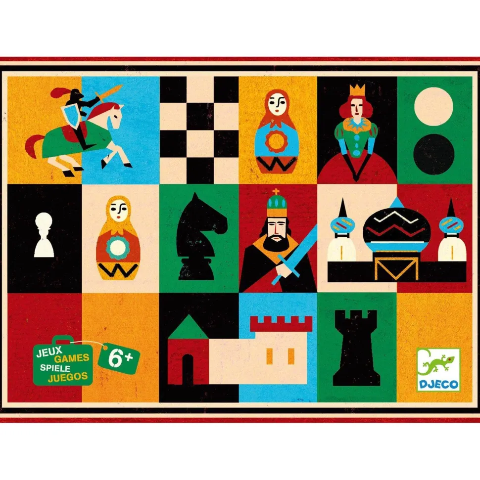 Juego Ajedrez y Damas · DJECO
