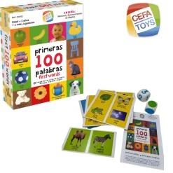Juego de actividad Mis primeras 100 palabras Español-Ingles