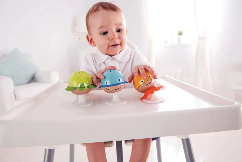 Juego de Sonajeros con Ventosa · Hape