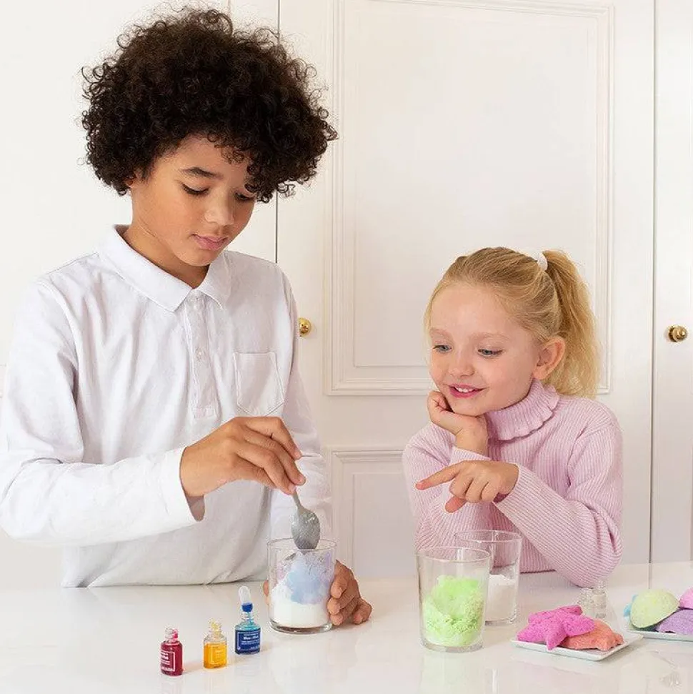 Laboratorio de bombas de baño