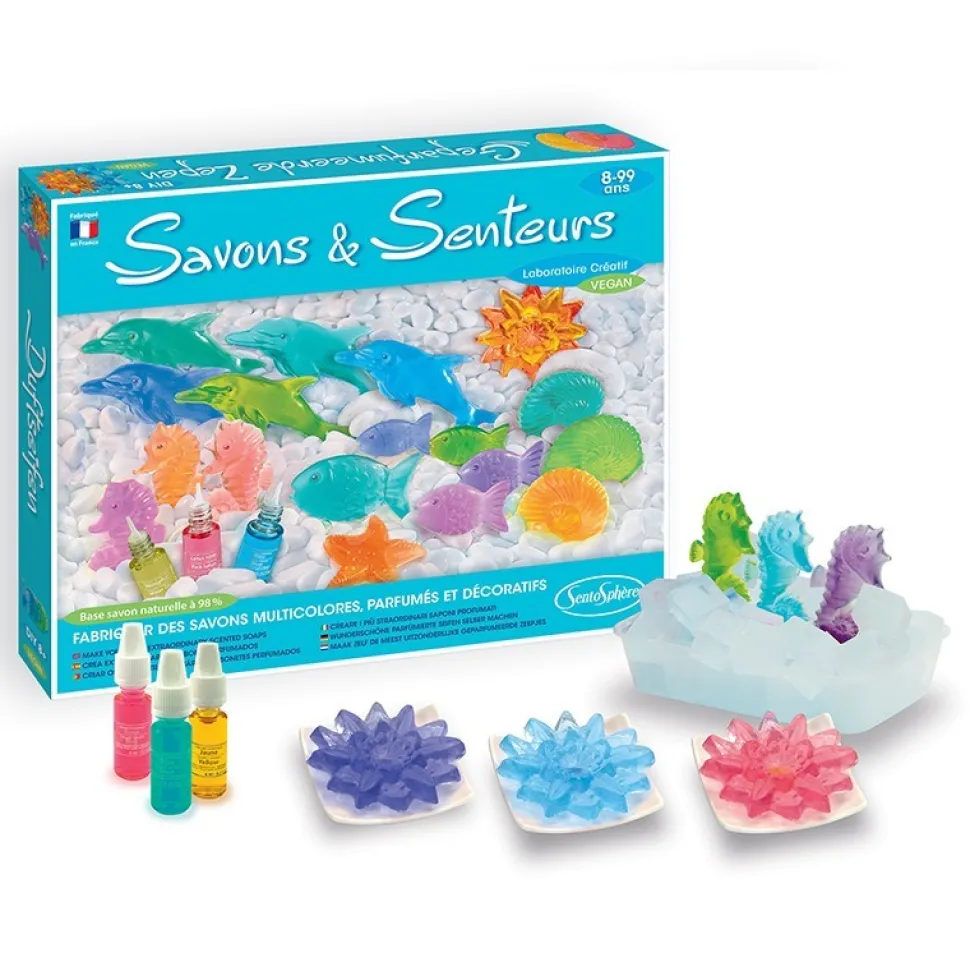 Laboratorio pastillas jabón del Mar · Sentosphere