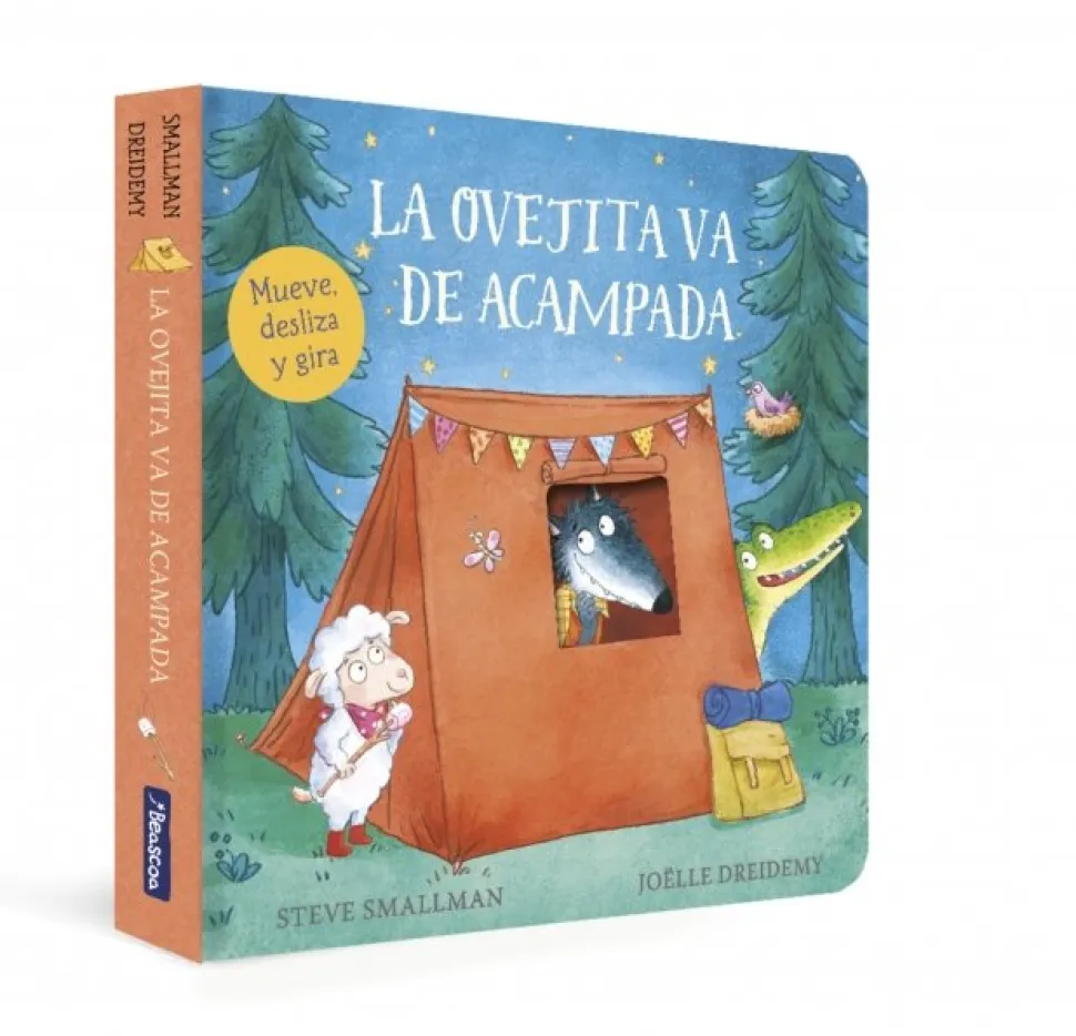 La ovejita va de acampada
