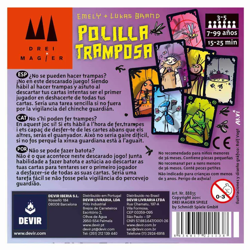 La polilla tramposa · Devir