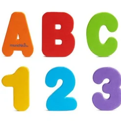 Letras y Números para el Baño · Munchkin