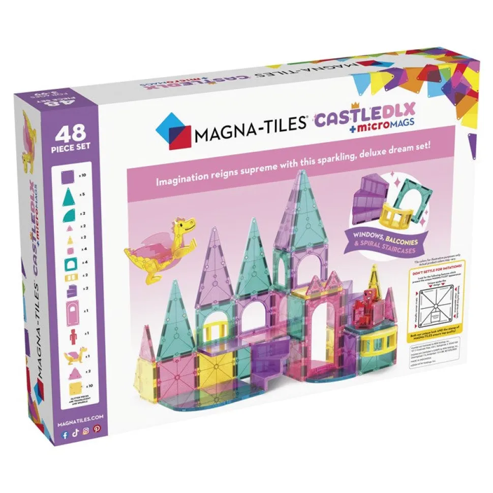 Magna-T Castle DLX + MicroMags Set 48 piezas