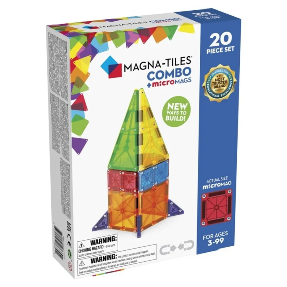 Magna-T Combo + MicroMags Set 20 piezas