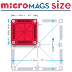 Magna-T MicroMags Set 70 piezas