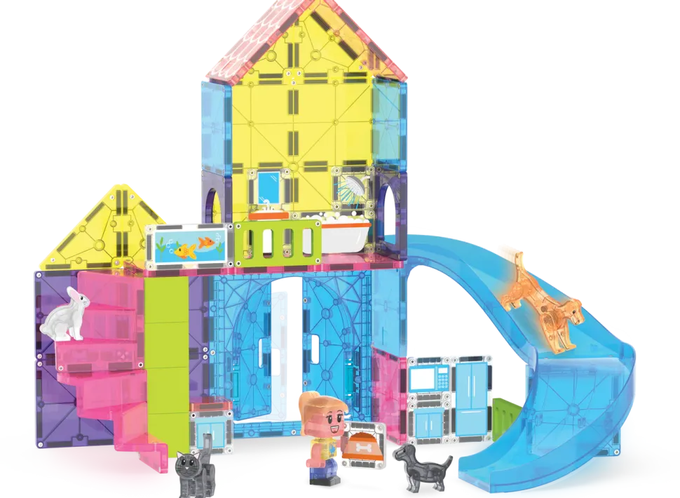 Magna-T Pet Playhouse Set 50 piezas