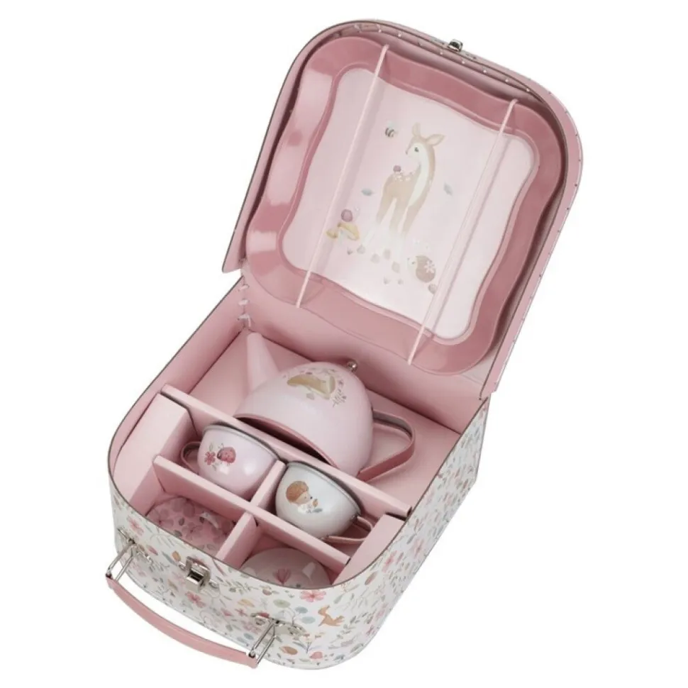 Maleta con Set de Té de Fairy Garden · Little Dutch
