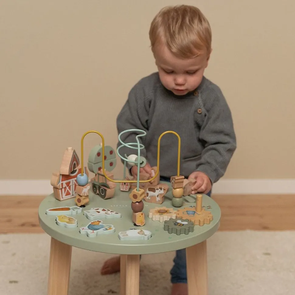 Mesa de actividades Pequeña granja FSC · Little Dutch