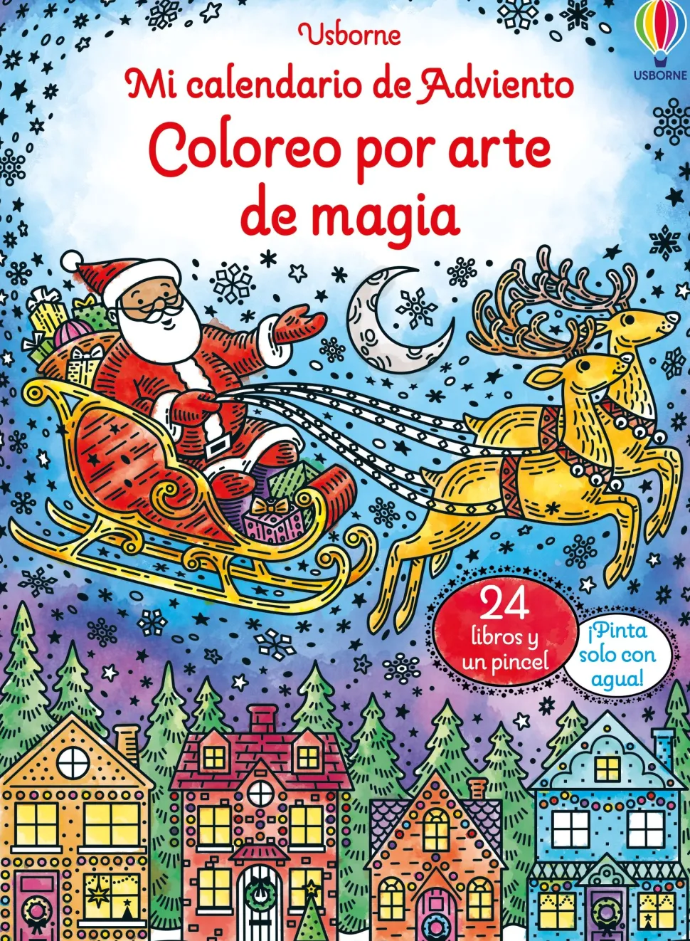 Mi calendario de Adviento - Coloreo por arte de magia
