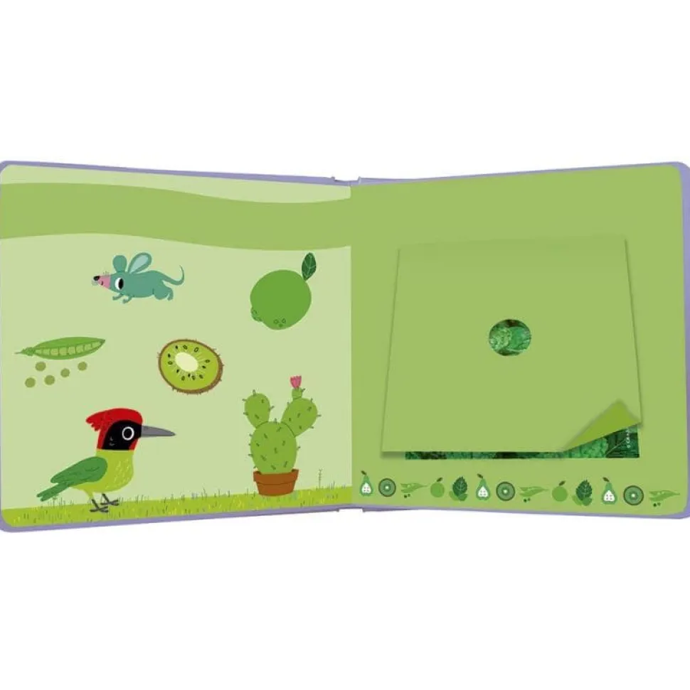 Mi libro de olores y colores · El jardin