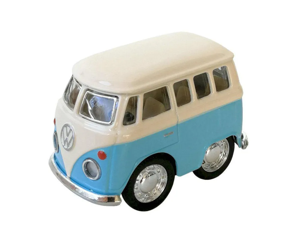 Mini Furgoneta Volkswagen Azul