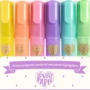 Mini marcadores pastel (6 ud) · Lovely Paper