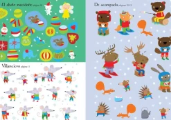 Mi pequeño libro de pegatinas · Navidad