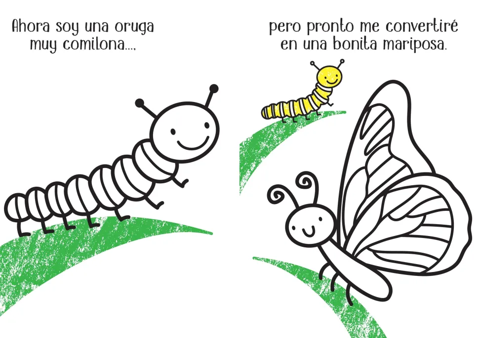 Mi pequeño libro para colorear · Ya llega el buen tiempo