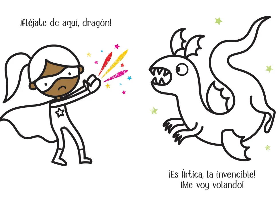 Mi pequeño libro para colorear · Super Poderes