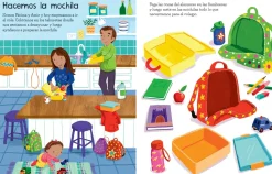 Mi primer libro de pegatinas · Ya voy al cole