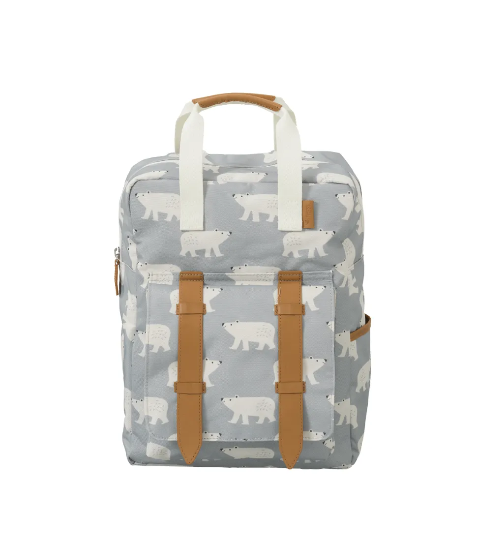 Mochila Grande Oso Polar · Fresk